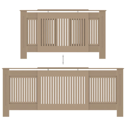 MDF Heizkörperverkleidung 205 cm