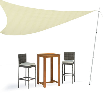 Teleskop-Tarpstangen 102-260 cm 2 Stk. Aluminium