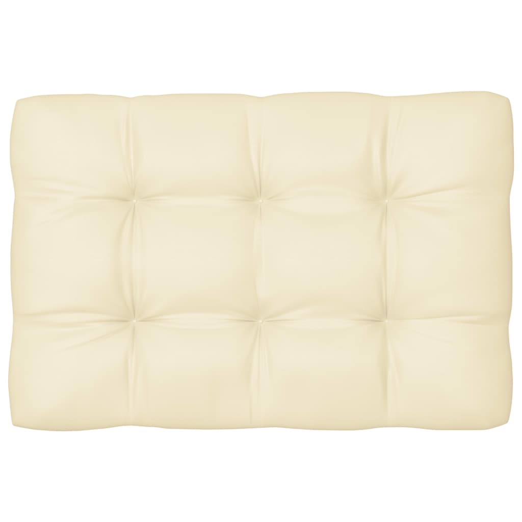 Palettensofa-Auflagen 7 Stk. Creme