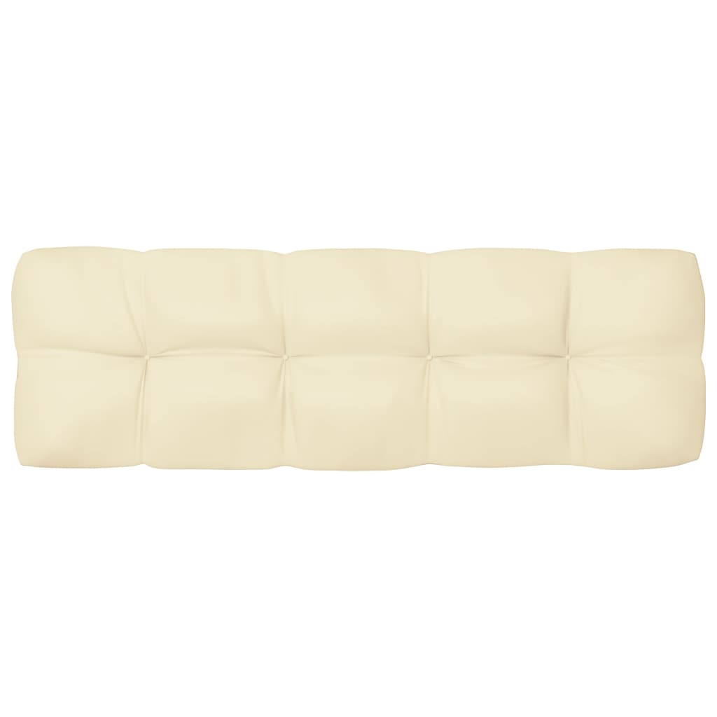 Palettensofa-Auflagen 7 Stk. Creme