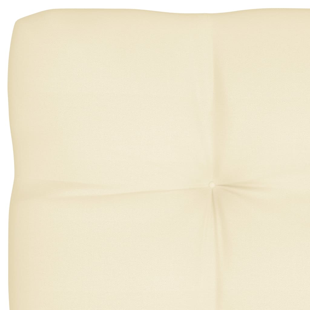 Palettensofa-Auflagen 7 Stk. Creme