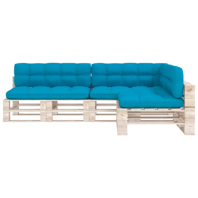 Palettensofa-Auflagen 7 Stk. Blau