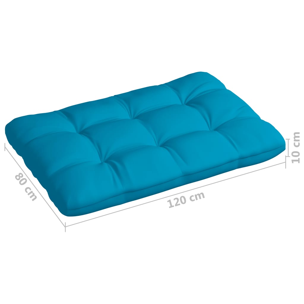 Palettensofa-Auflagen 7 Stk. Blau