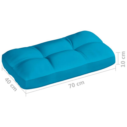 Palettensofa-Auflagen 7 Stk. Blau