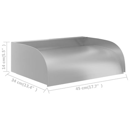 Cascata 45x34x14 cm Acciaio inox 304