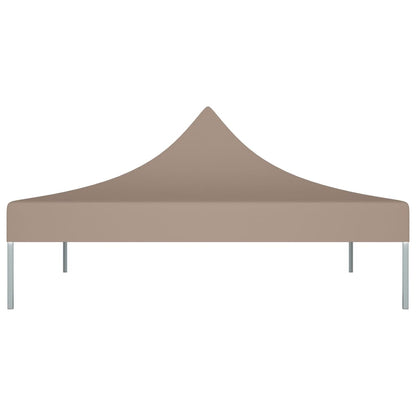 Partyzelt-Dach 2x2 m Taupe 270 g/m²