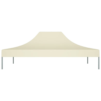 Partyzelt-Dach 4,5x3 m Creme 270 g/m²