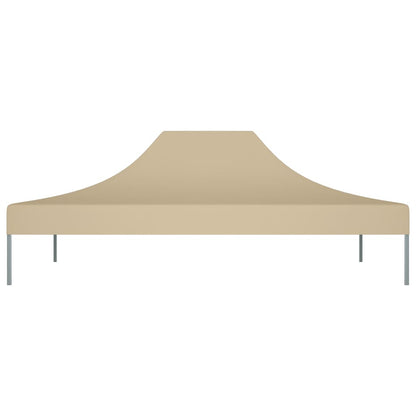 Partyzelt-Dach 4,5x3 m Beige 270 g/m²