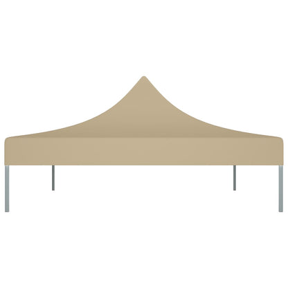 Partyzelt-Dach 4,5x3 m Beige 270 g/m²