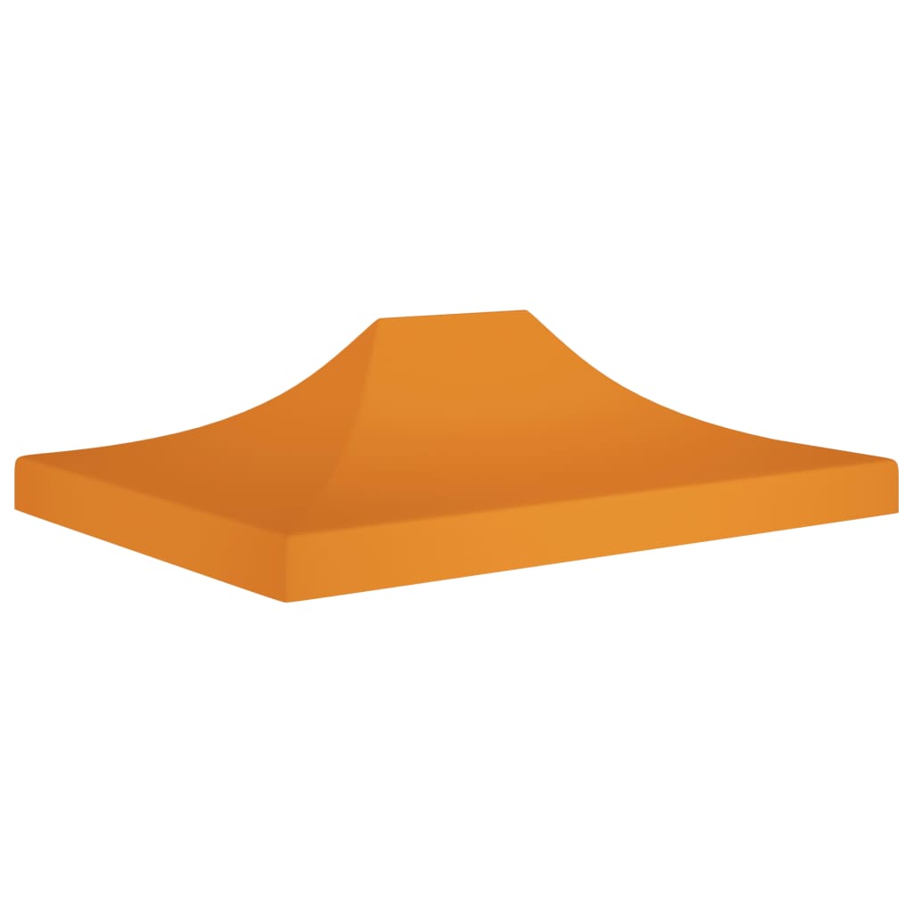 Partyzelt-Dach 4,5x3 m Orange 270 g/m²