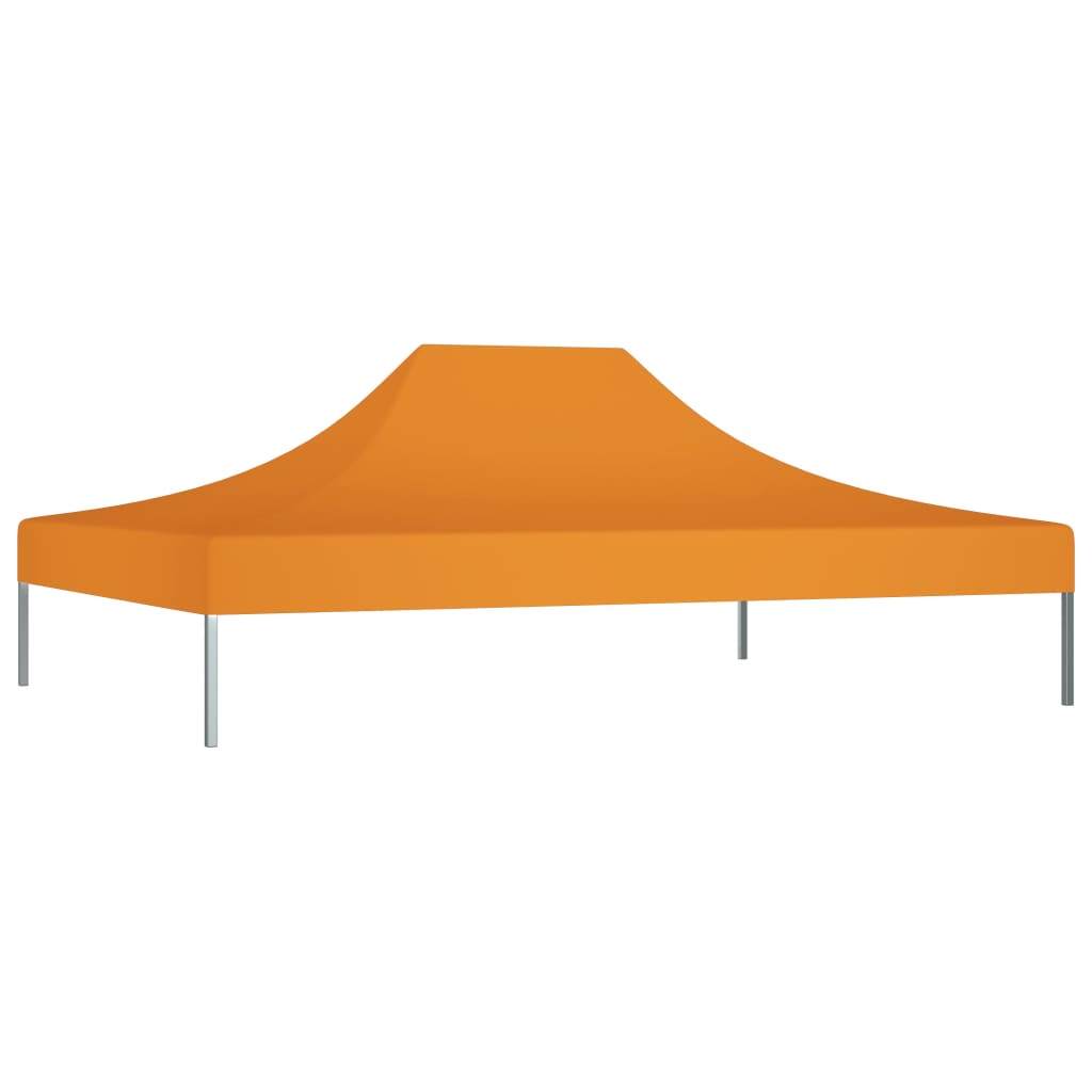 Partyzelt-Dach 4,5x3 m Orange 270 g/m²