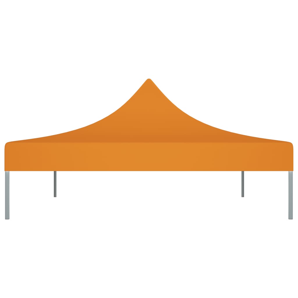 Partyzelt-Dach 4,5x3 m Orange 270 g/m²