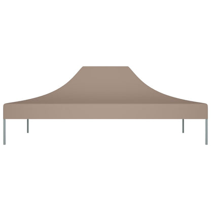 Partyzelt-Dach 4,5x3 m Taupe 270 g/m²