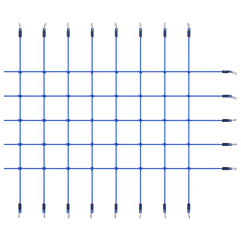 Kletternetz 200x150 cm Blau