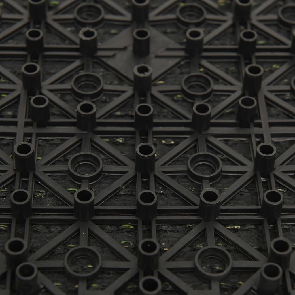 Piastrelle in erba sintetica, 22 pezzi, verde, 30x30 cm