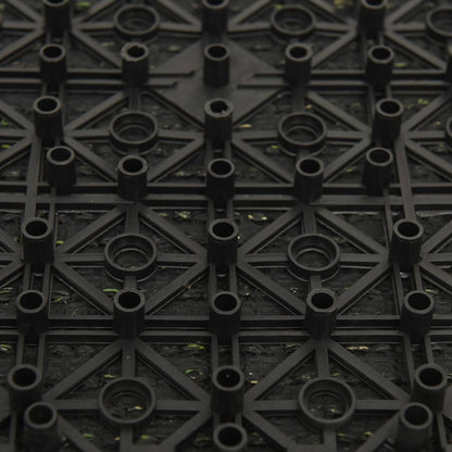 Piastrelle in erba sintetica, 22 pezzi, verde, 30x30 cm