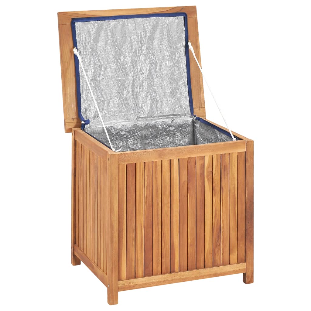 Gartenbox 60x50x58 cm Massivholz Teak