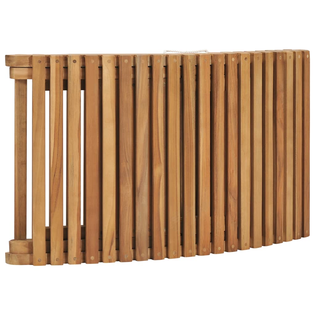 3-tlg. Garten-Lounge-Set Klappbar Massivholz Teak