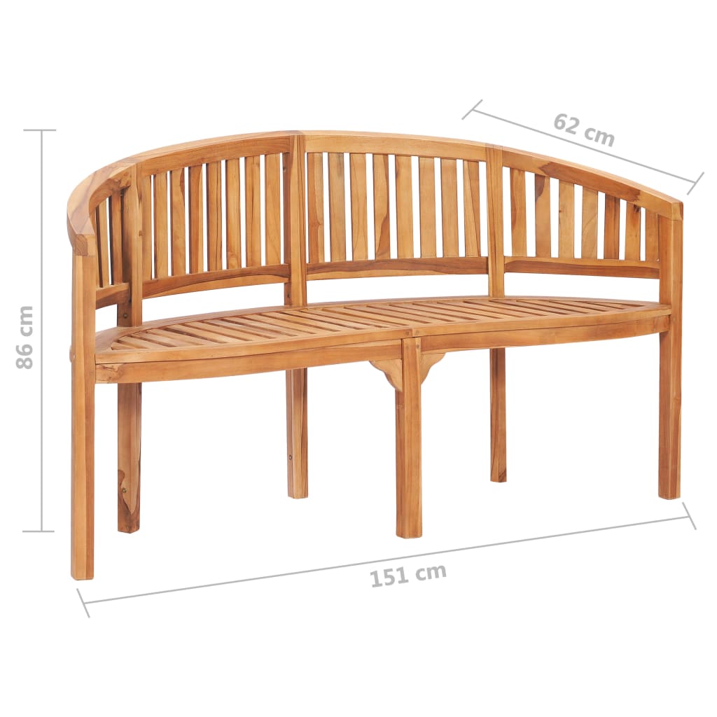 3-tlg. Garten-Lounge-Set Massivholz Teak