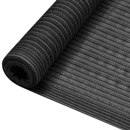 Zaunblende Anthrazit 1x50 m HDPE 75 g/m²