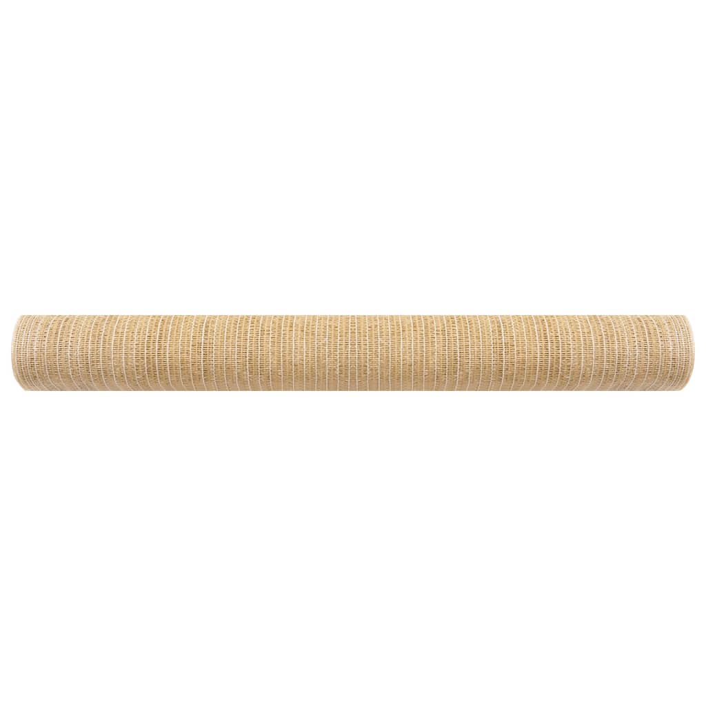 Zaunblende Beige 1,2x25 m HDPE 75 g/m²