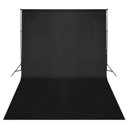 Fotostudio-Set mit Leuchten, Hintergrund und Reflektor