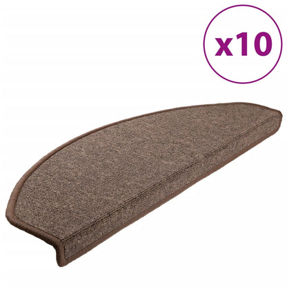 Stufenmatten 10 Stk. 65x24x4 cm Kaffeebraun