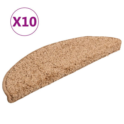 Stufenmatten 10 Stk. 56x17x3 cm Beige