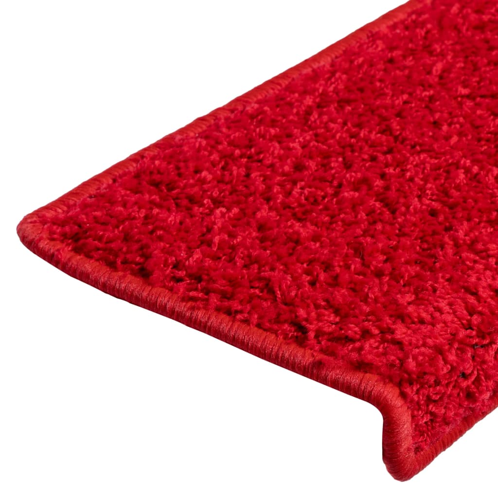 Stufenmatten 10 Stk. 65x21x4 cm Rot