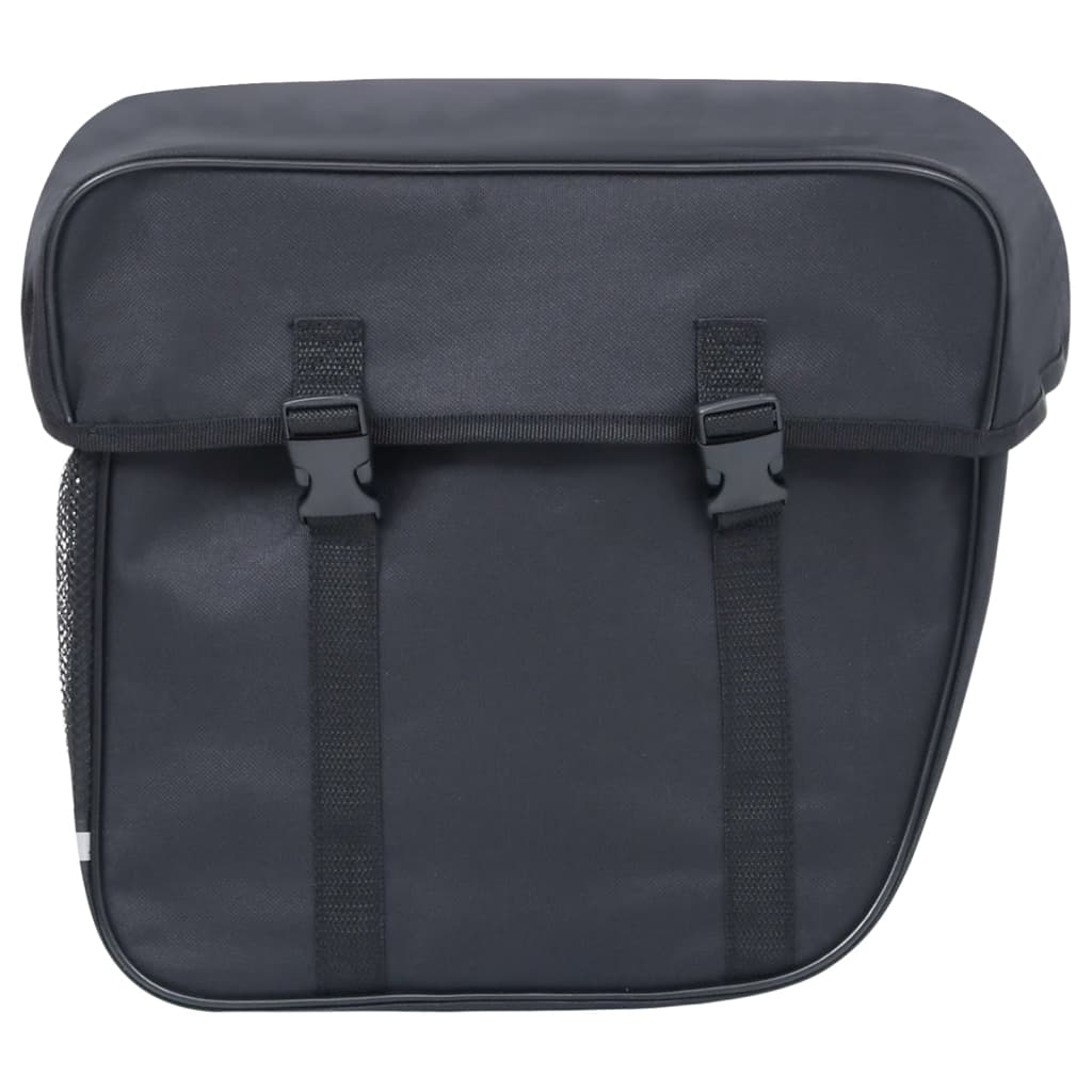 Borsa doppia per portapacchi, impermeabile, 35 L, nera