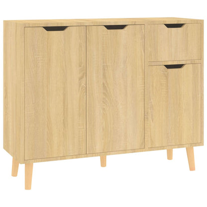 Sideboard Sonoma-Eiche 90x30x72 cm Holzwerkstoff