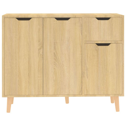 Sideboard Sonoma-Eiche 90x30x72 cm Holzwerkstoff