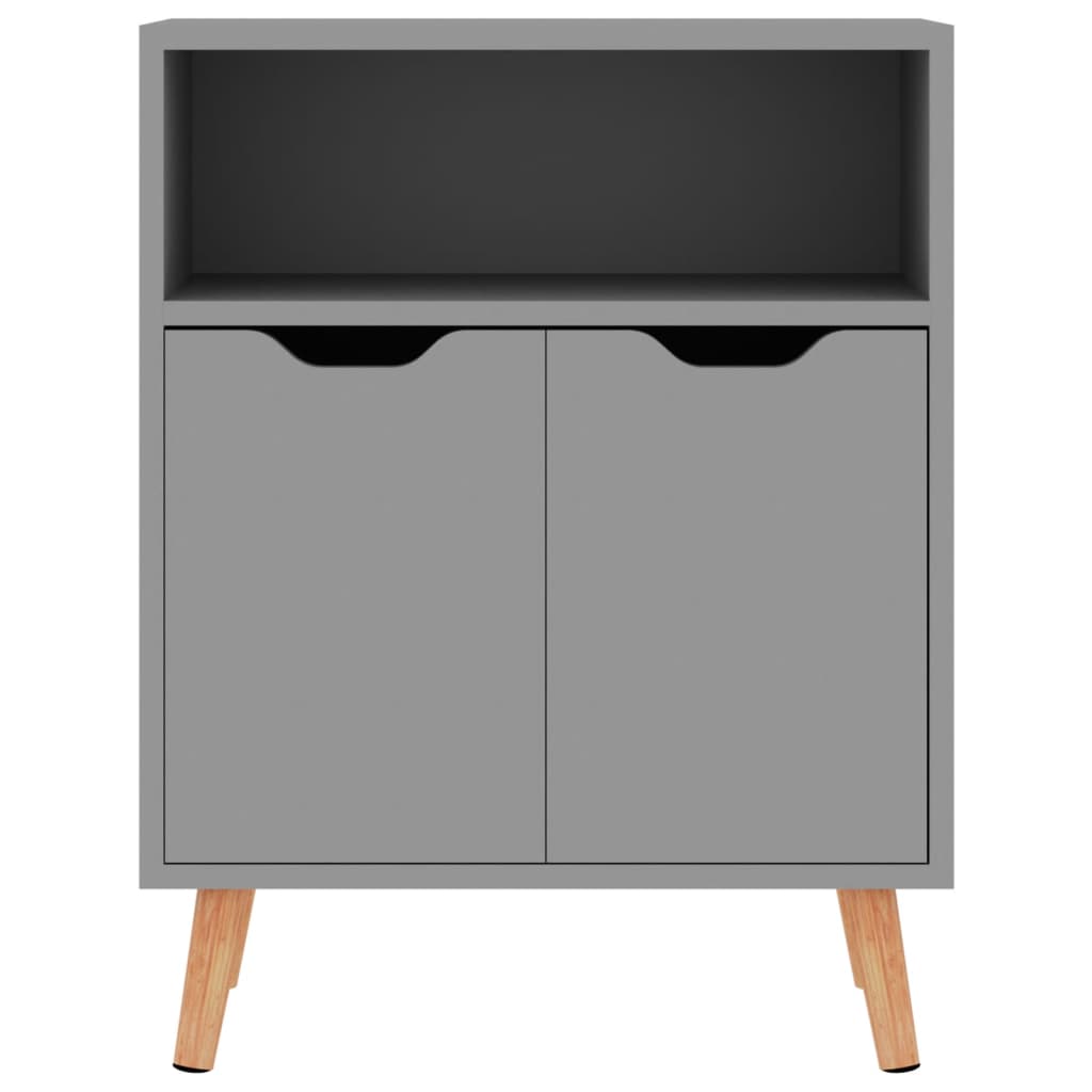 Sideboard Grau 60x30x72 cm Holzwerkstoff