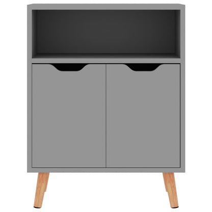 Sideboard Grau 60x30x72 cm Holzwerkstoff