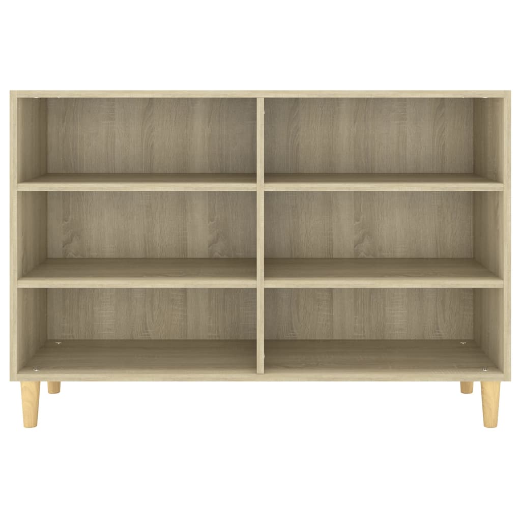 Sideboard Sonoma-Eiche 103,5x35x70 cm Holzwerkstoff