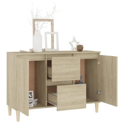 Sideboard Sonoma-Eiche 101x35x70 cm Holzwerkstoff