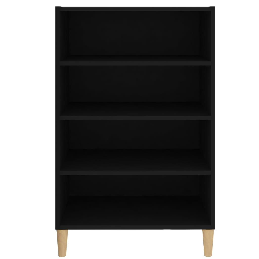 Sideboard Schwarz 57x35x90 cm Holzwerkstoff