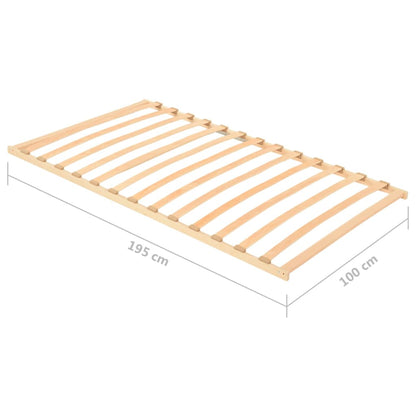 Lattenrost mit 13 Latten 100x200 cm