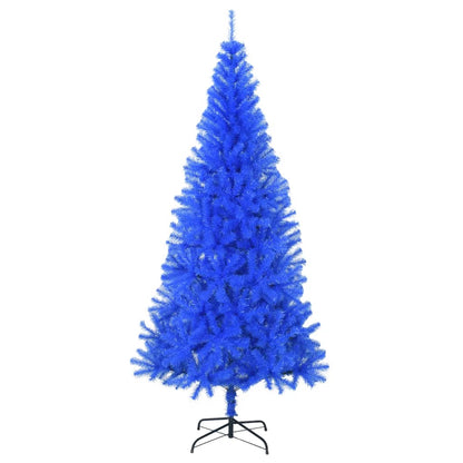 Künstlicher Weihnachtsbaum mit Ständer Blau 240 cm PVC