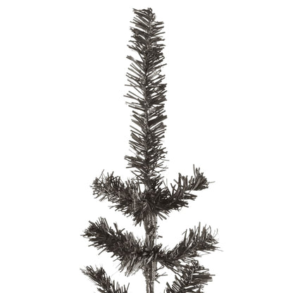 Schlanker Weihnachtsbaum Schwarz 180 cm