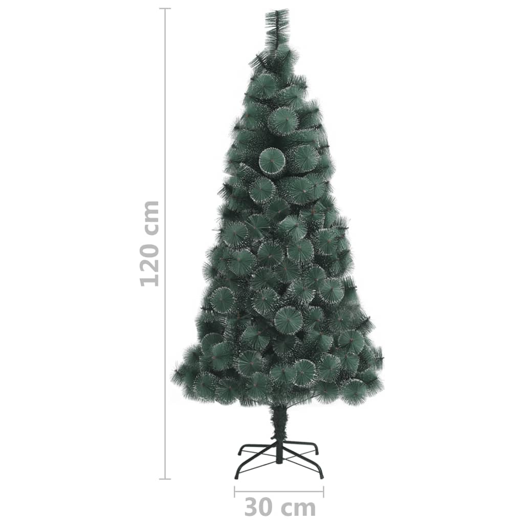 Künstlicher Weihnachtsbaum mit Ständer Grün 120 cm PET