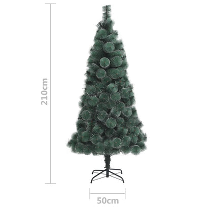 Künstlicher Weihnachtsbaum mit Ständer Grün 210cm PET