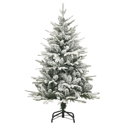 Künstlicher Weihnachtsbaum Beschneit Grün 120 cm PVC PE