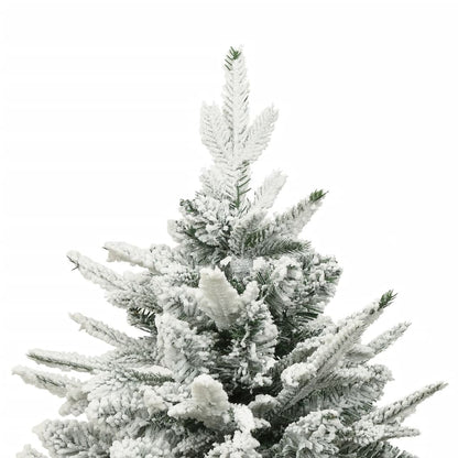 Künstlicher Weihnachtsbaum Beschneit Grün 150 cm PVC PE