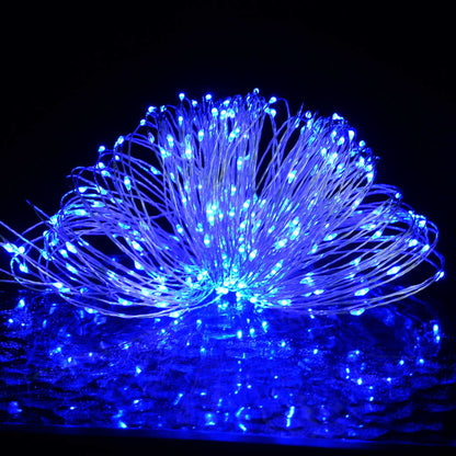 LED-Lichterkette mit 300 LEDs Blau 30 m