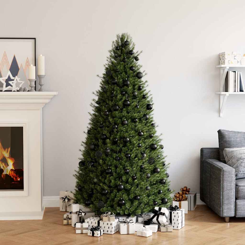 Set di palline di Natale da 100 pezzi, nere