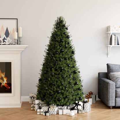 Set di palline di Natale da 100 pezzi, nere