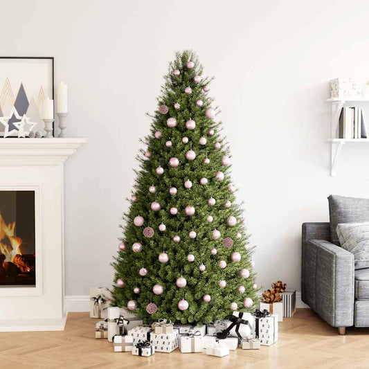 100-tlg. Weihnachtskugel-Set Rosa