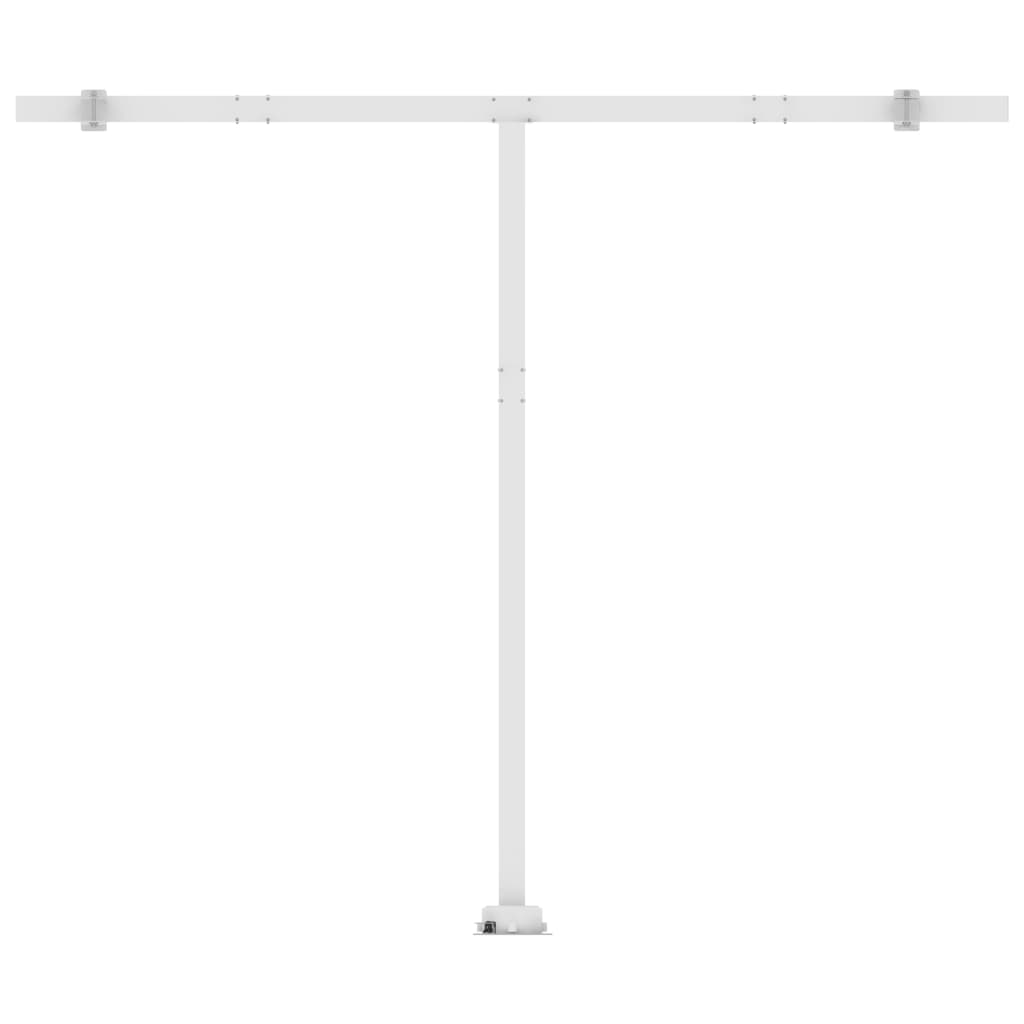 Standmarkise Manuell Einziehbar 300x250 cm Creme