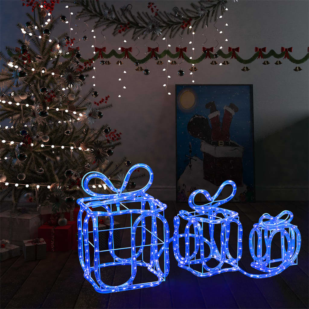 Weihnachtsdekoration Geschenkboxen mit 180 LEDs Indoor Outdoor